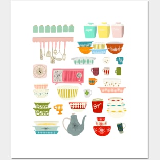 Kitchen Items Posters and Art